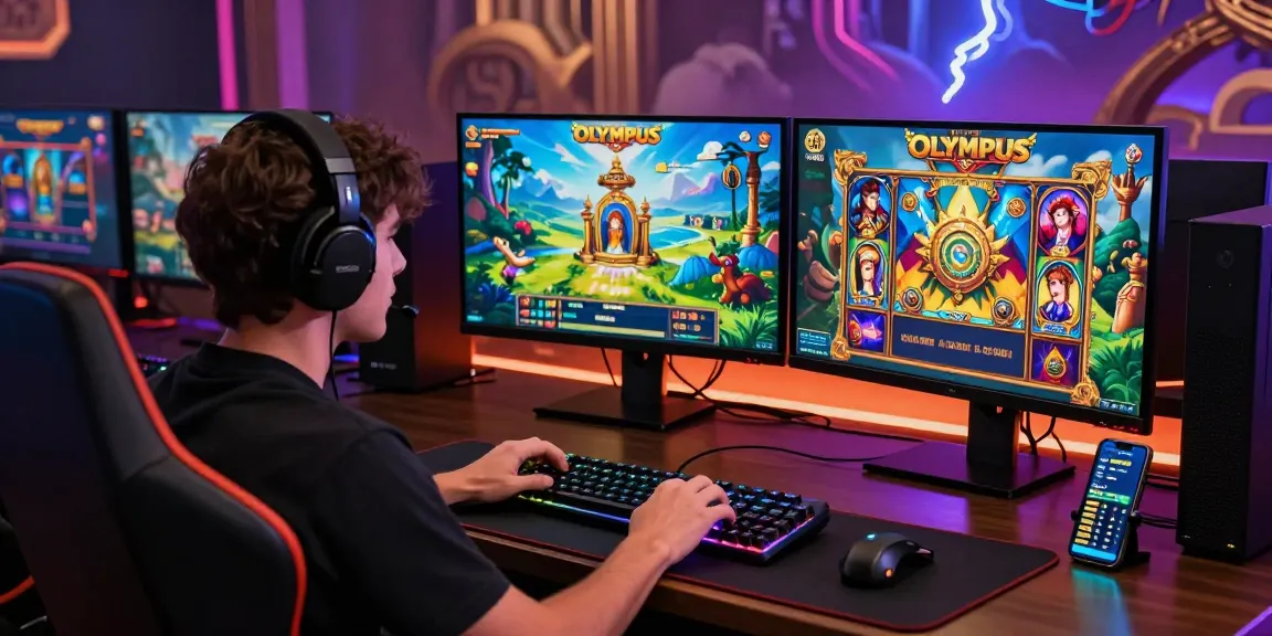 Experience the excitement of slot Olympus gaming with vibrant visuals and engaging gameplay atmosphere.