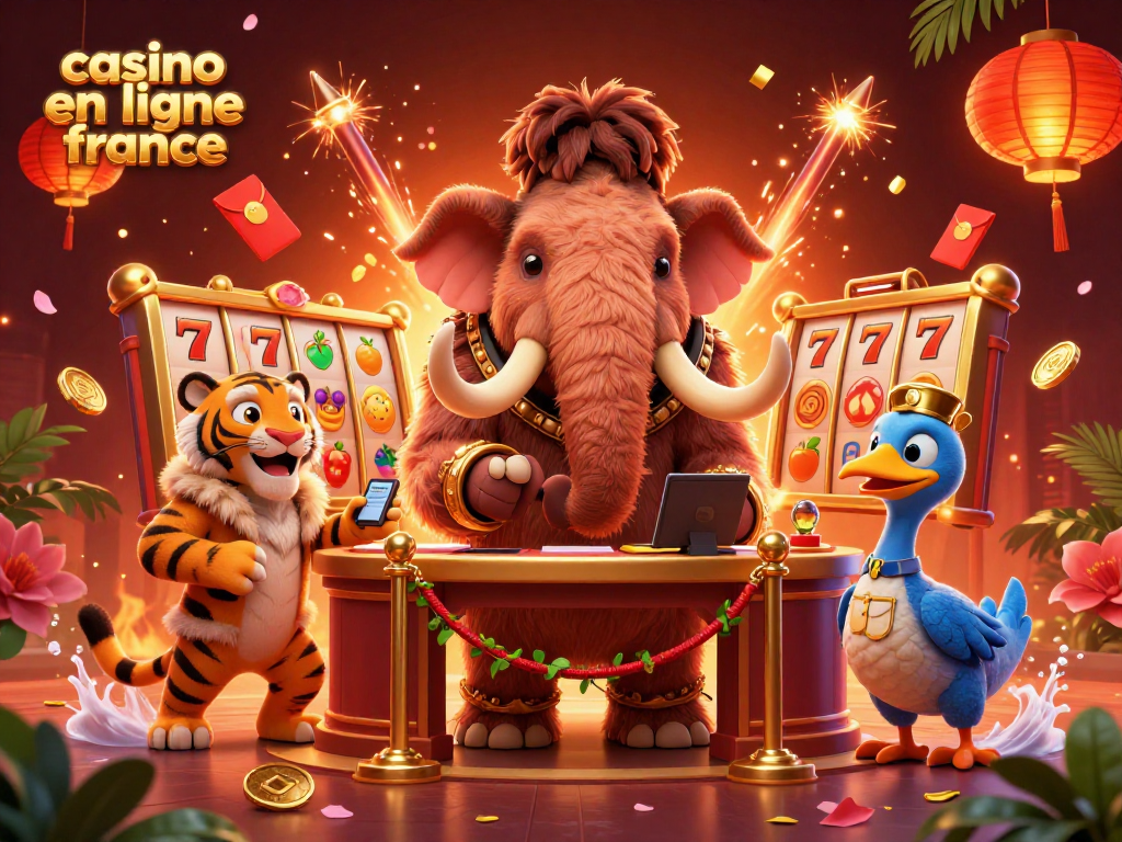 Vivez l'expérience du casino en ligne France avec un bouncer et des invités dans une ambiance animée.
