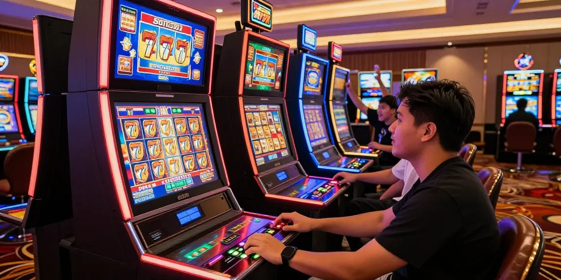 Captivating 777 gaming scene filled with excitement from players at SLOT777.