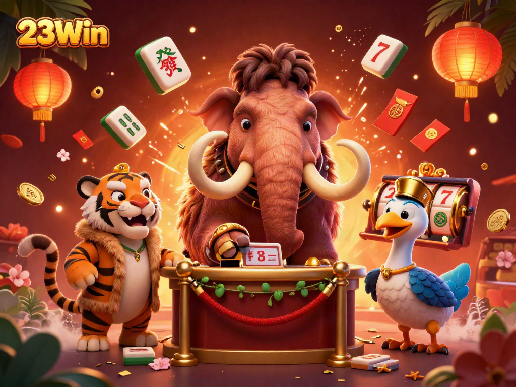 Join the excitement at 23Win with thrilling casino action and vibrant visuals.