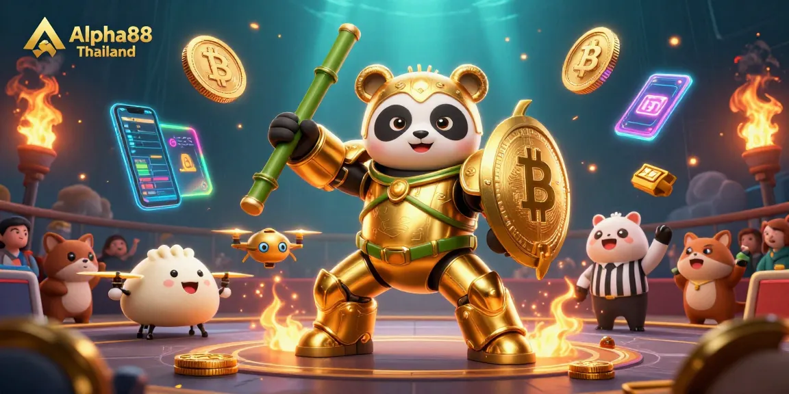 Experience thrilling gameplay with Alpha88 Thailand's dynamic promotions in an engaging casino scene.