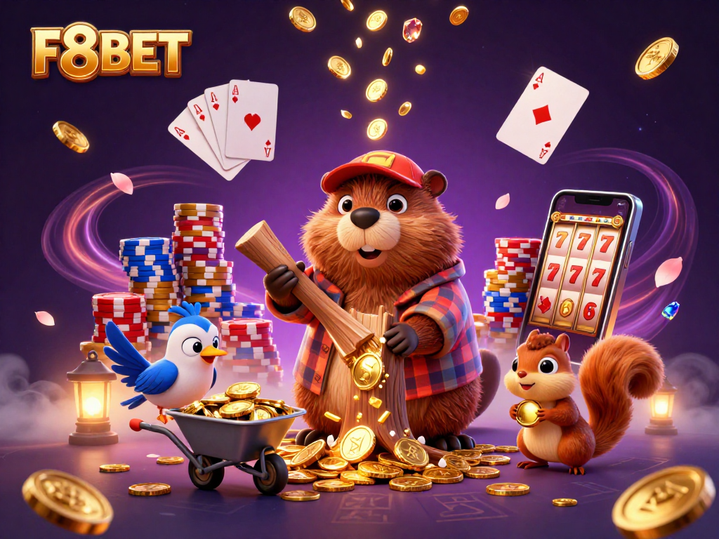 Experience dynamic gameplay with F8BET's thrilling casino adventures featuring animated characters and vibrant scenes.