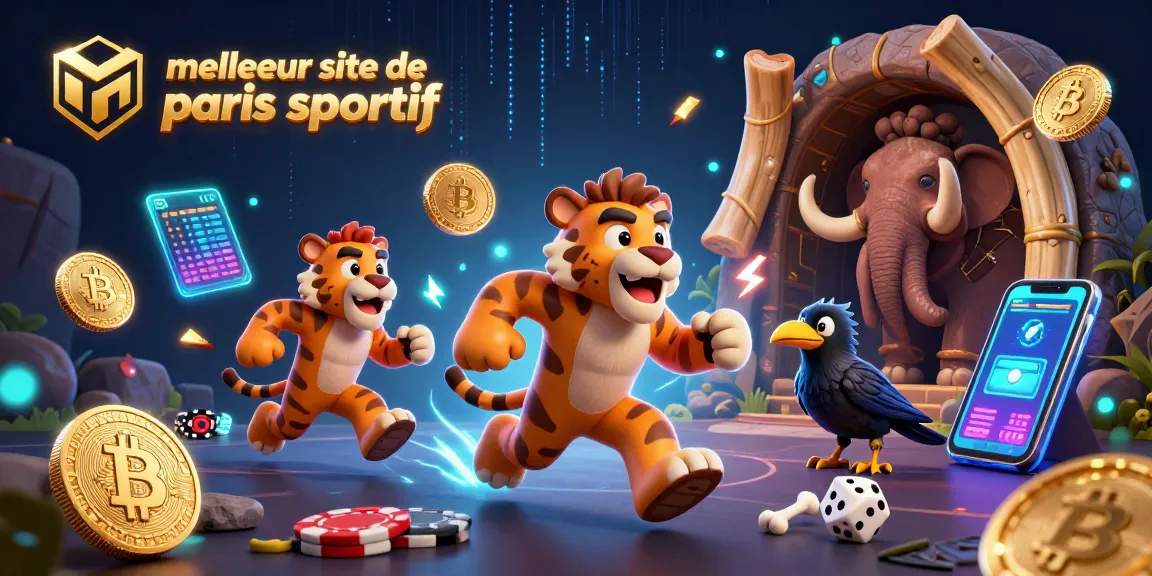 Plongez dans le meilleur site de paris sportif avec cette scène captivante de jeu dynamique.