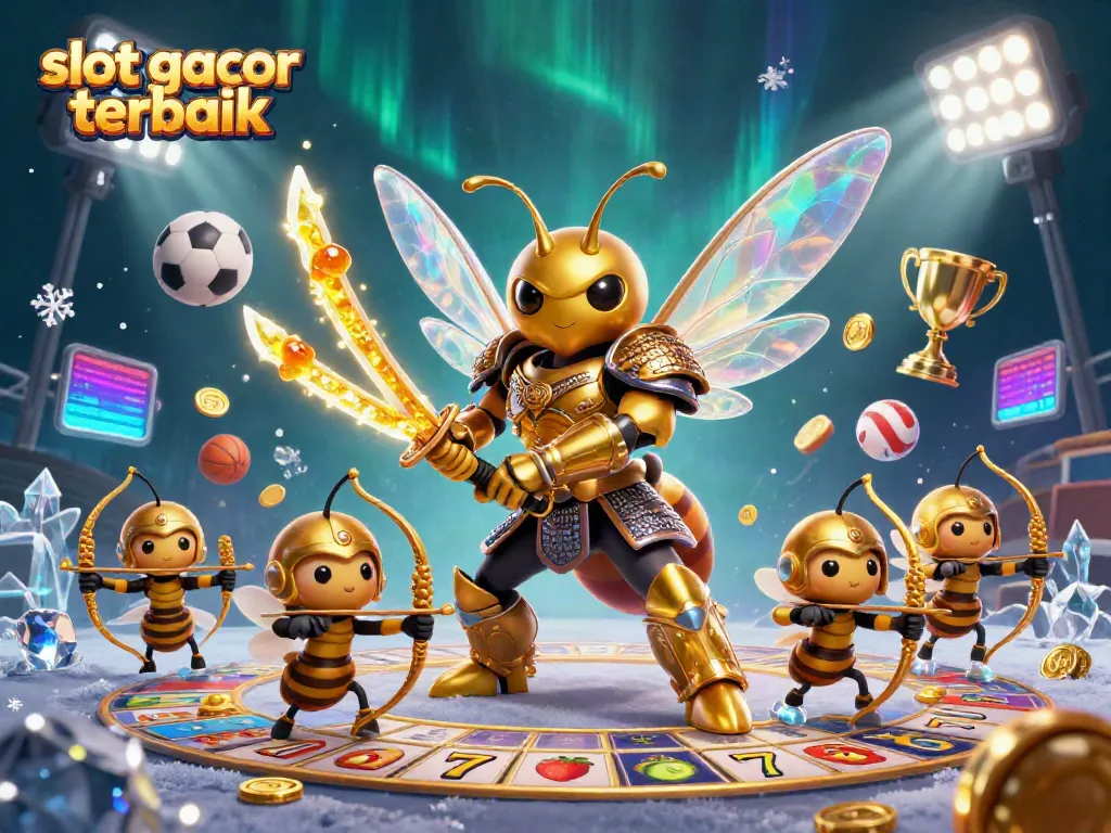 Menyaksikan slot gacor terbaik yang dipromosikan oleh hornet samurai dalam ilustrasi 3D yang menarik.