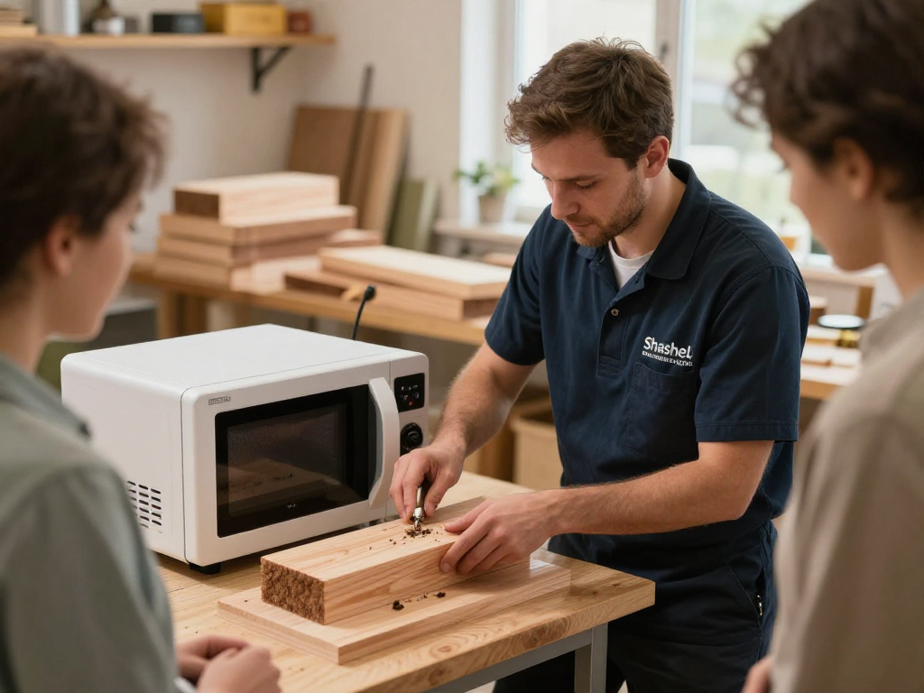 Shashel trusted provider using microwave technology for professional wood pest elimination.
