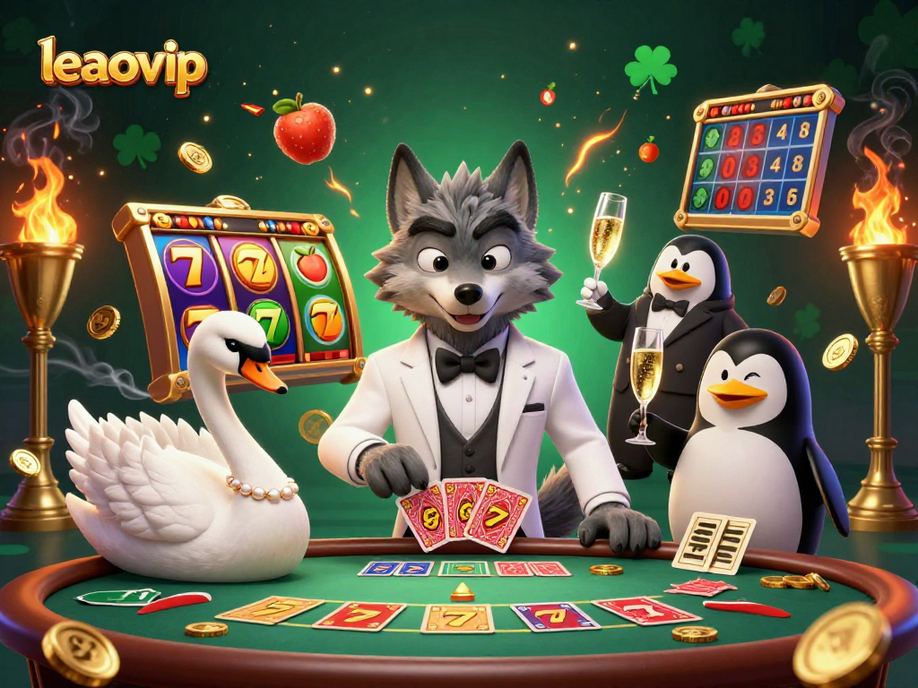 Engage with leading casino entertainment at leaovip, featuring vibrant slot games and interactive characters.