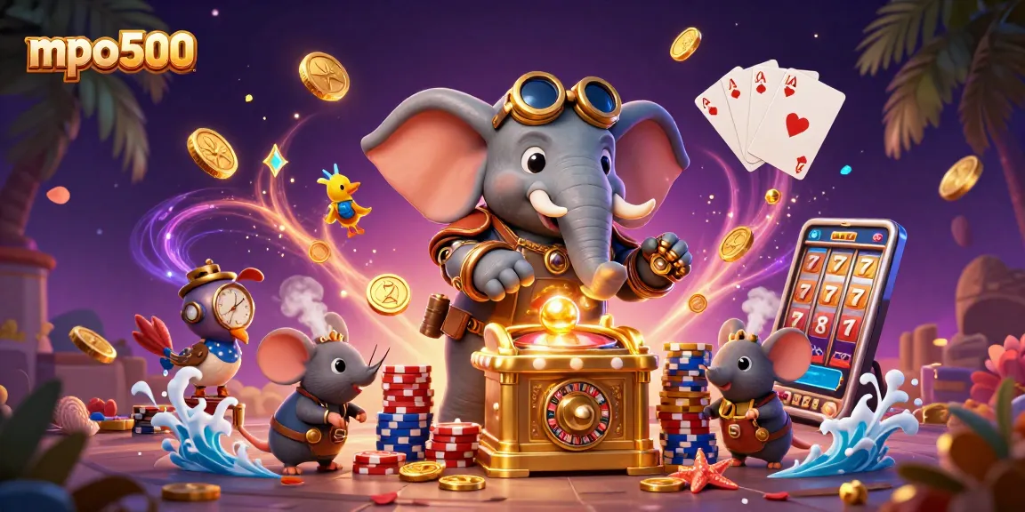 Spin the reels with mpo500 and experience a world of exciting slot machine action!