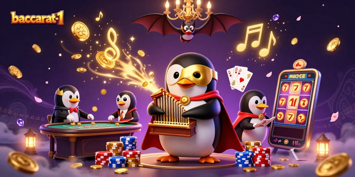 Baccarat-1 engaging players in a thrilling game, showcasing stunning 3D visual elements.