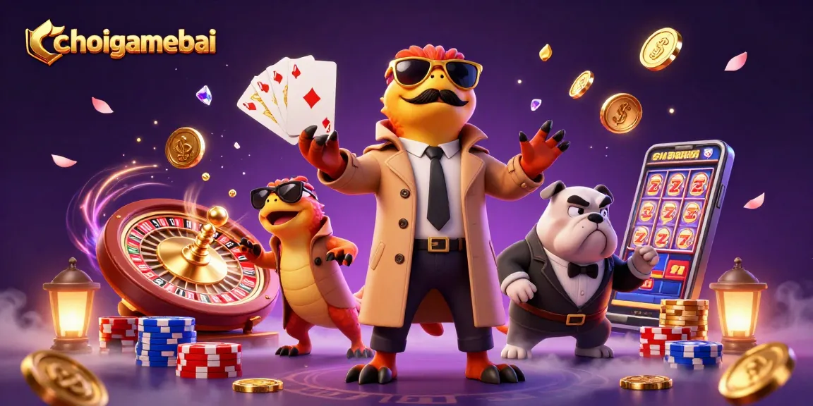 choigamebai raptors sneak into VIP casino lounge amid cascading coins and roulette wheel