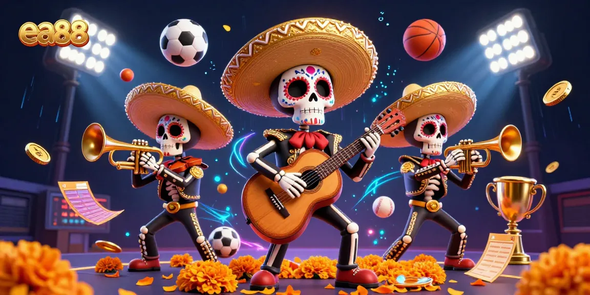Join the fun at ea88 with dynamic betting action and colorful casino vibes illustrated in 3D