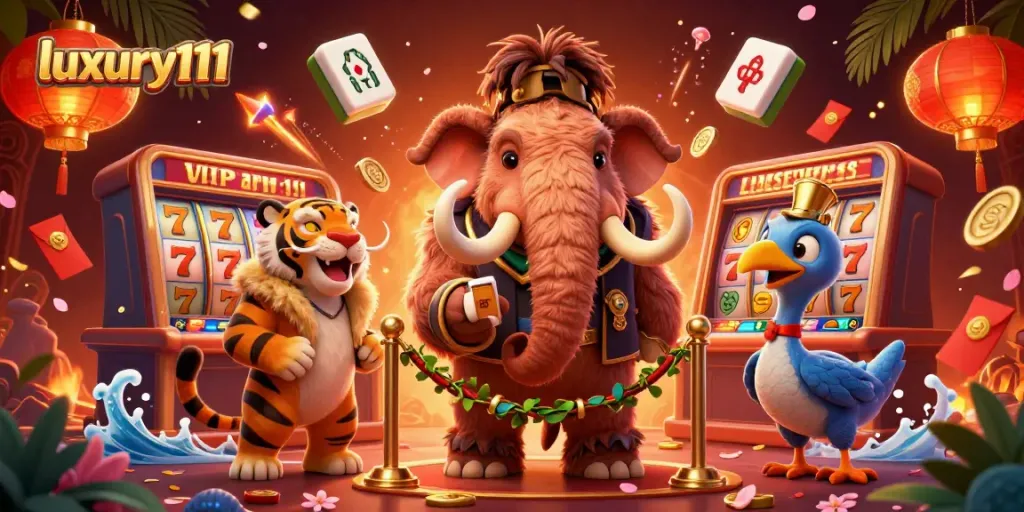Engage in thrilling encounters at luxury111's vibrant online casino with bouncy characters and rich gambling elements.