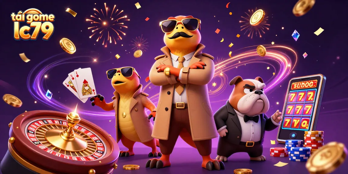 Trải nghiệm tải game lc79 cùng raptors và bouncer trong sòng bạc ảo siêu hấp dẫn.