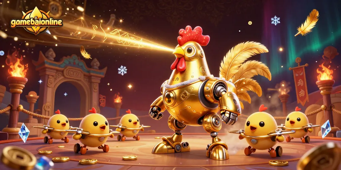 Engage in thrilling gameplay with gamebaiionline, showcasing vibrant characters and dynamic casino elements.
