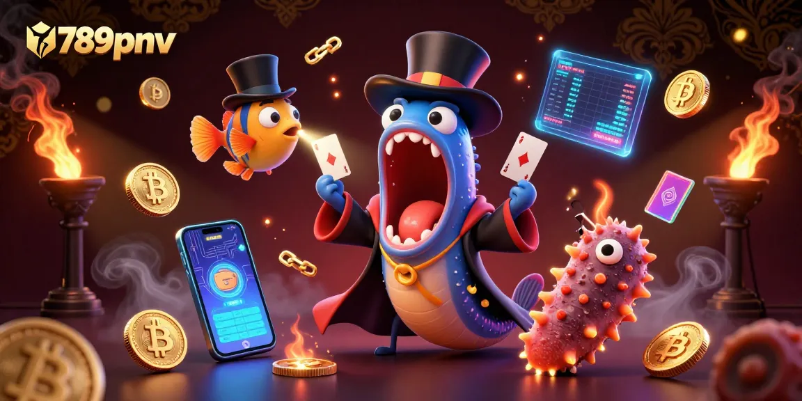 Engage in thrilling gameplay at 789pnv with a captivating illustration of magical sea creatures.