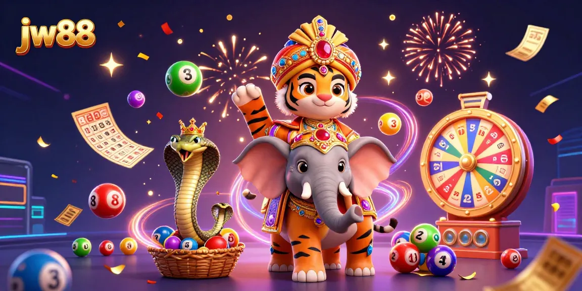 Win exciting jackpots with jw88 while enjoying vibrant casino games in a dynamic carnival scene.