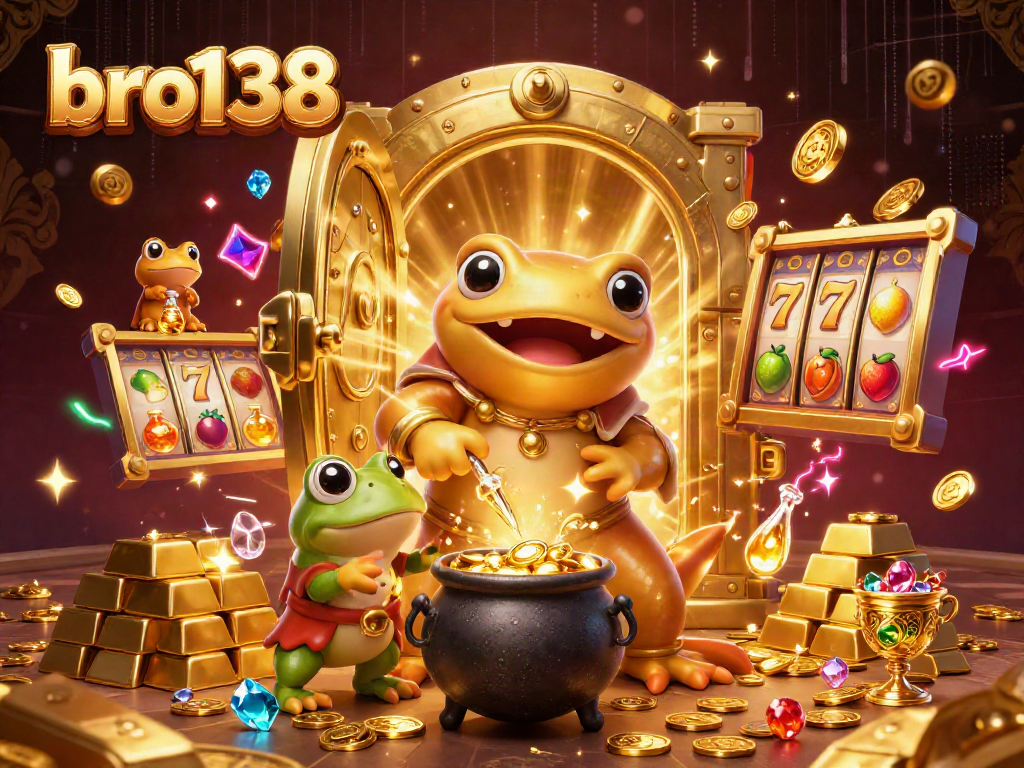 Spin the reels at bro138 and uncover treasures with gold coins, gems, and thrilling jackpot wins!