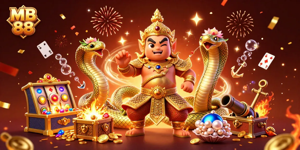 Play thrilling games on MB 88 with dynamic mystical characters and vibrant slots in action