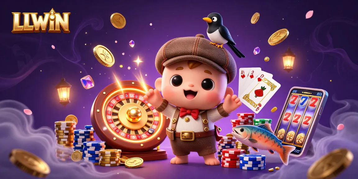 LLWIN offers vibrant casino magic with treasures, playful characters, and engaging gaming experiences.