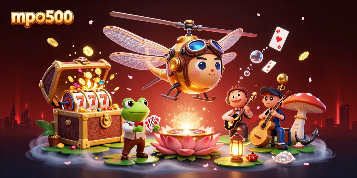 Spin, win, and enjoy mpo500's vibrant casino experience through dynamic gaming elements.