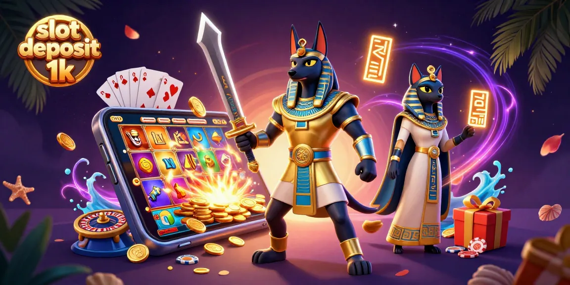 Slot deposit 1k membawa pengalaman bermain menarik dengan karakter Anubis dan Bastet.