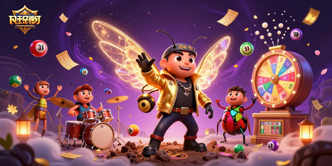 Experience vibrant gambling excitement with nhanquagamebai's animated rock star scene featuring lottery dynamics and lively characters.