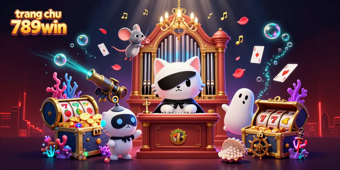 Win exciting rewards with engaging games at trang chu 789win, featuring vibrant casino illustrations.