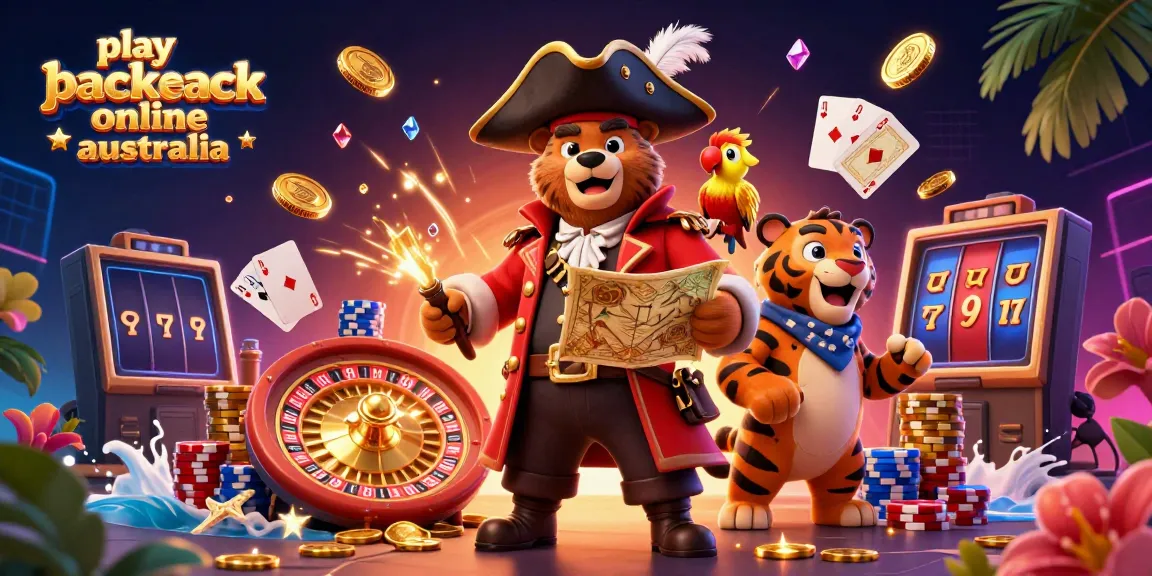 Experience excitement and strategy as you play blackjack online Australia with vibrant visuals and engaging gambling elements.